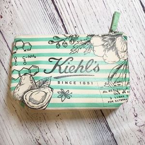 Kiehl’s Green Cosmetic Bag